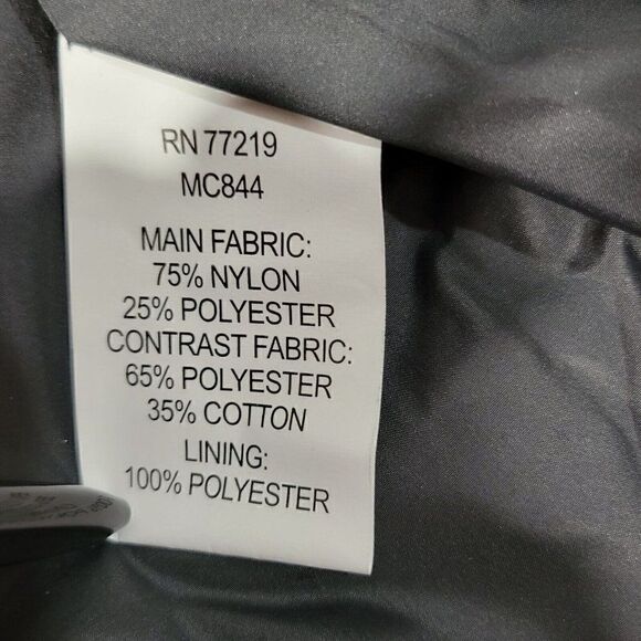 Timeless Elements for McDonalds Puffer Vest Adult Small Employee Gray Full Zip - Picture 12 of 14